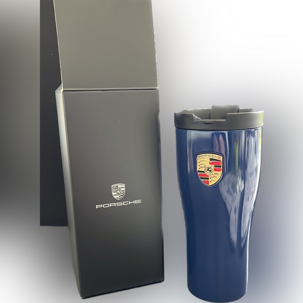 Porsche Thermos Travel Cup stainless steel